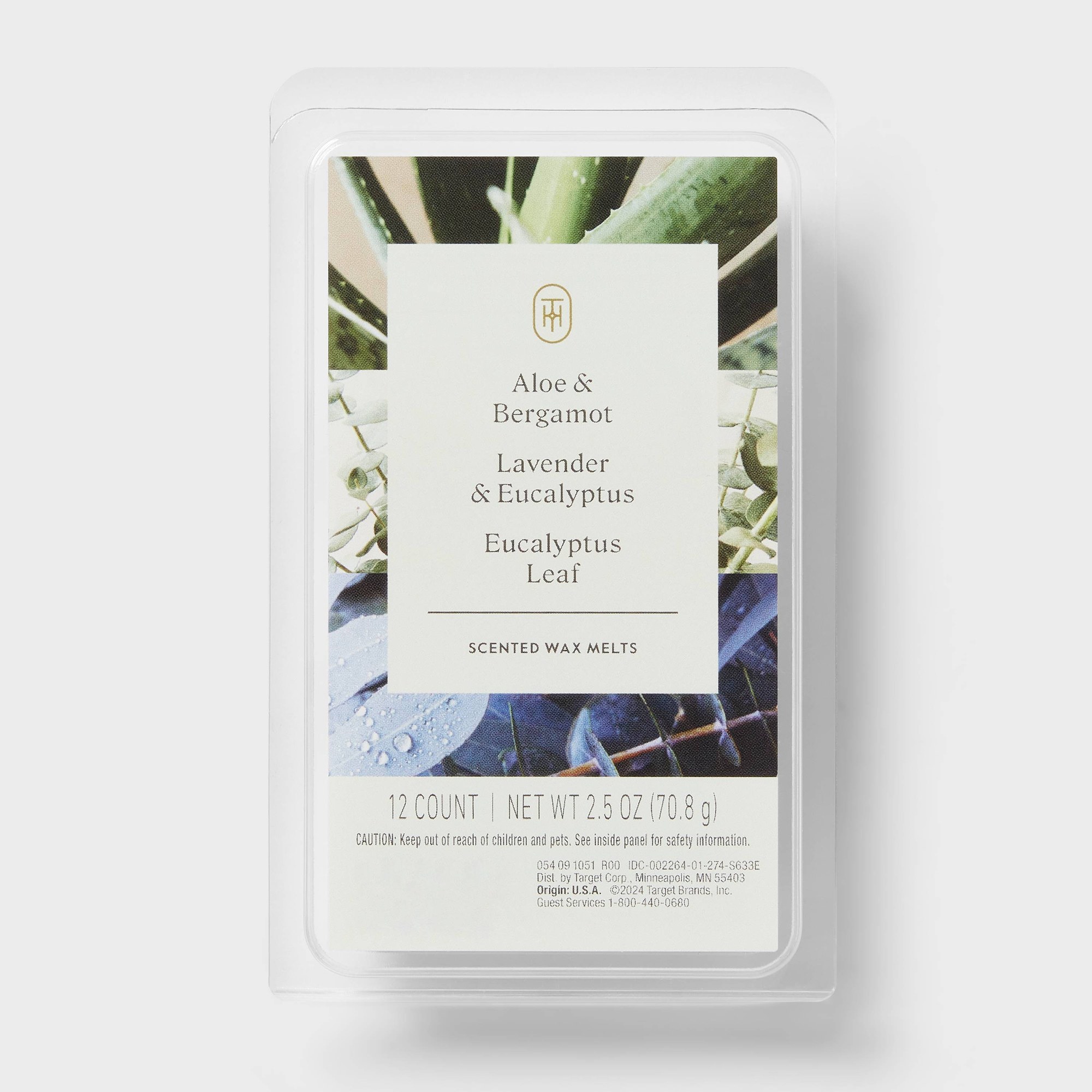 Home Fragrance - 24ct Botanical Scented Wax Melts With