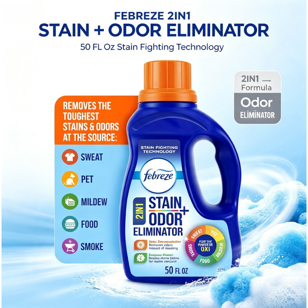 Scent Booster Bead - Febreze + Oxi In‑Wash Laundry Scent