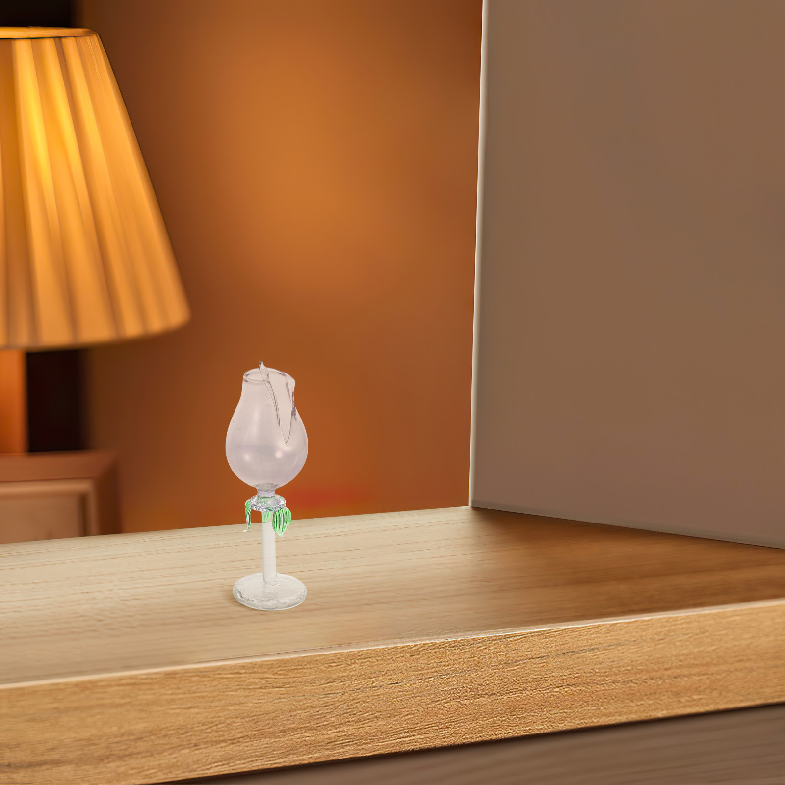2Pcs Flower Shaped Glass Essen - Home Fragrance ulasan dan harga