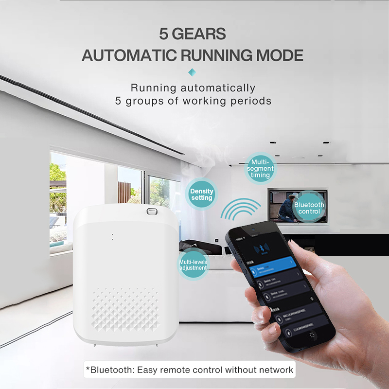 Smart Aroma Diffuser Hotels Fr - Home Fragrance Oil ulasan dan harga