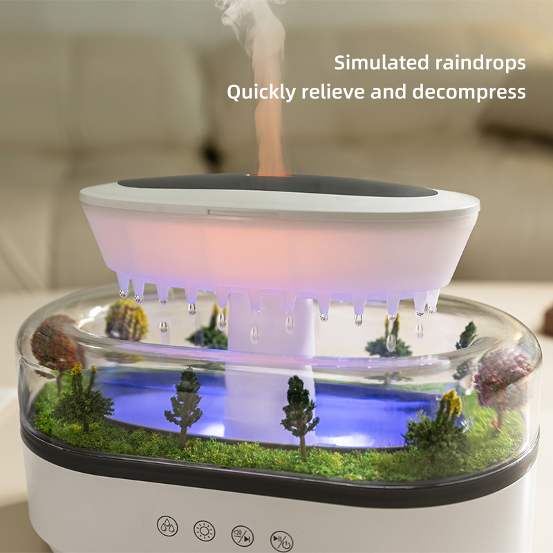 Aroma Humidifier Raindrop Air  - Home Fragrance Mist ulasan dan harga