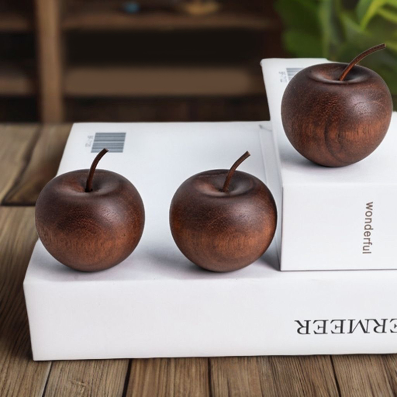 1PCS Of Wooden Apple Shaped Es - Home Fragrance ulasan dan harga