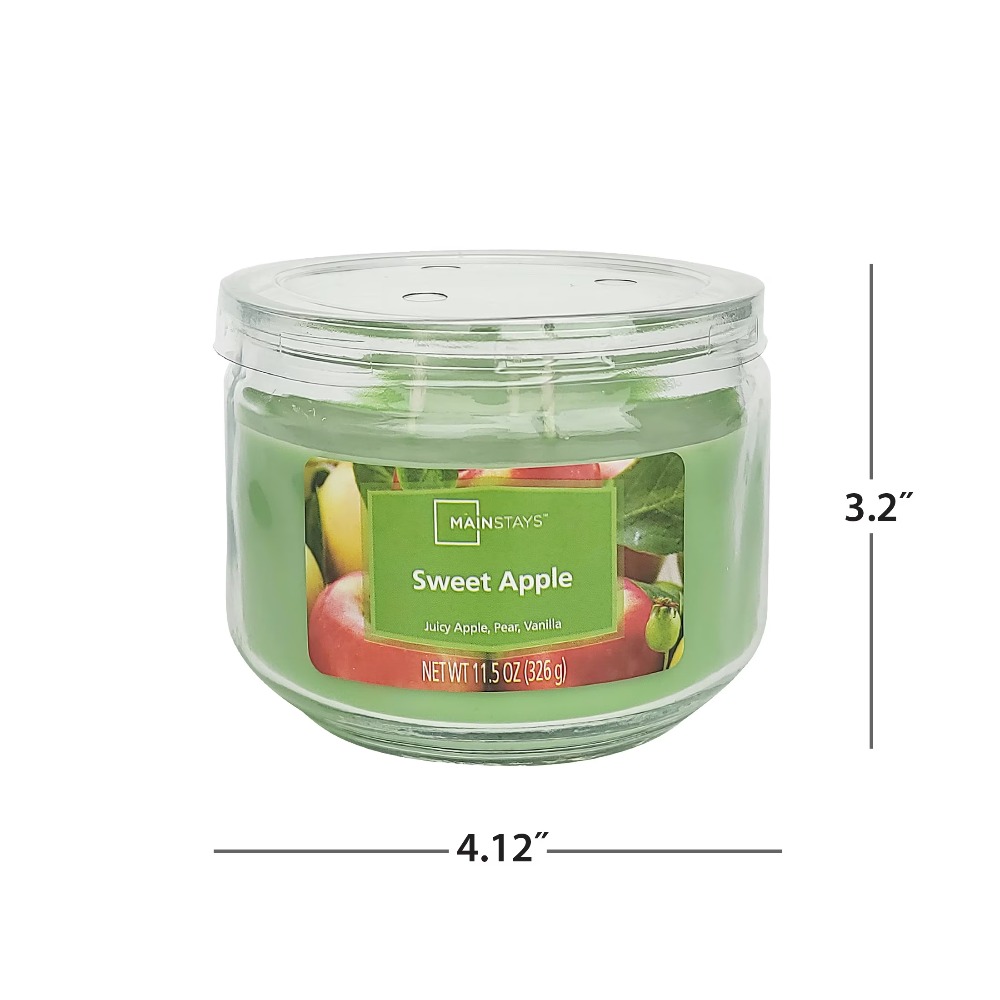 BLUE-Glass Jar Candle with Swe - Home Fragrance ulasan dan harga