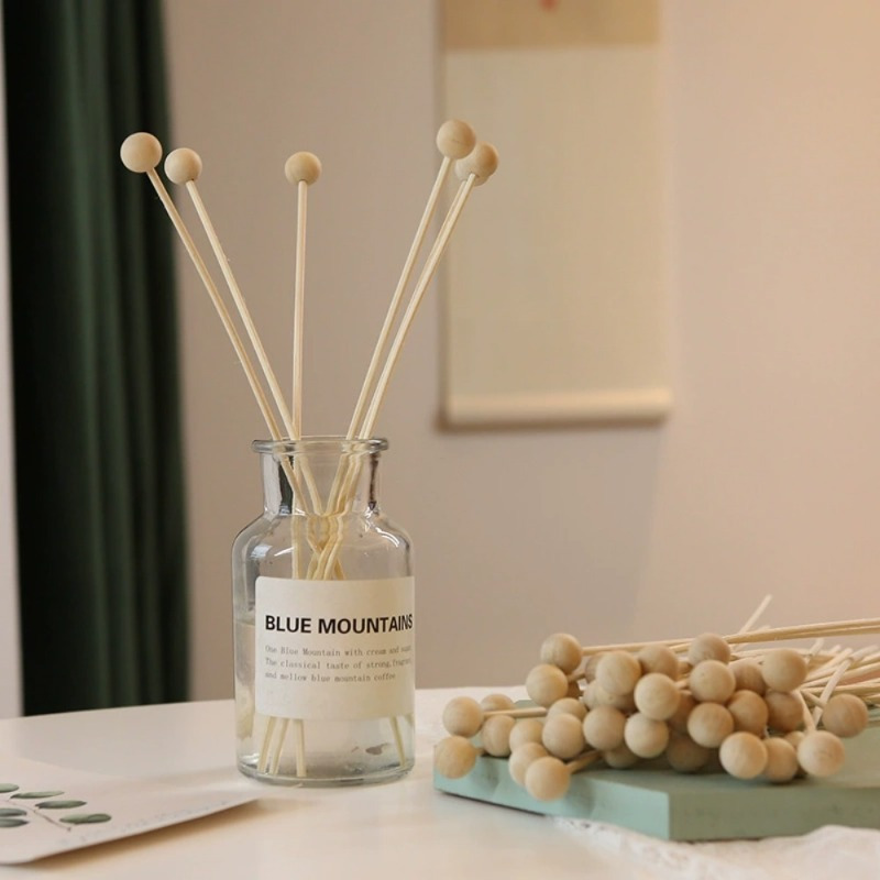 30Pcs/Lot Fireless Wood Ball A - Home Fragrance Reeds ulasan dan harga