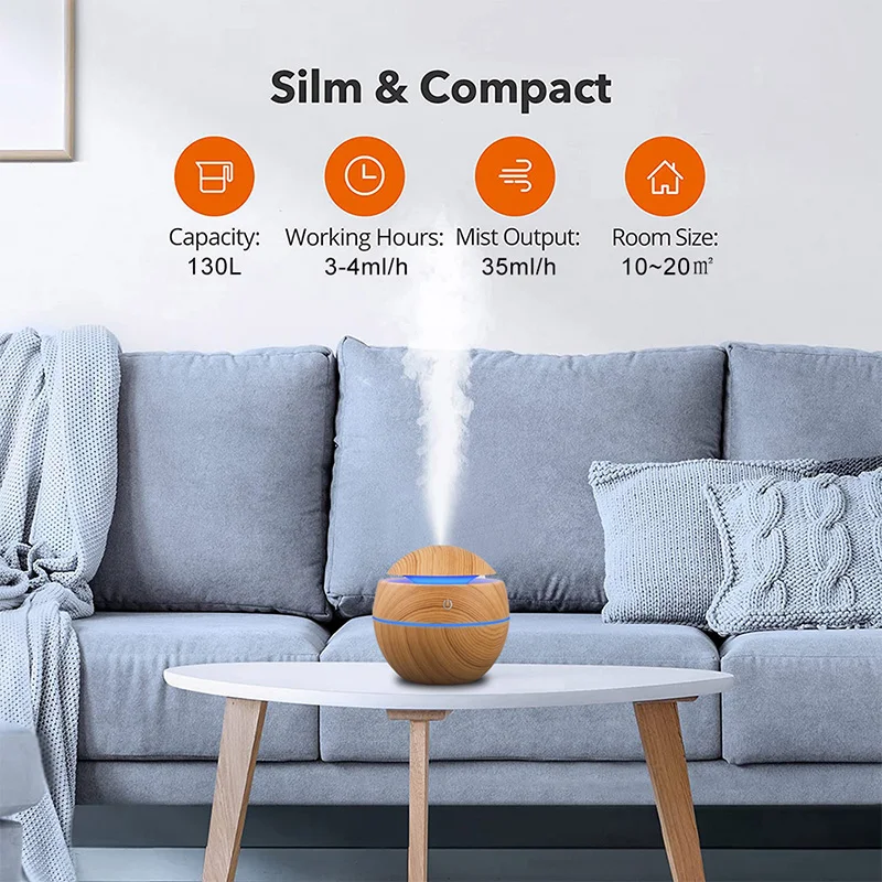 USB Ultrasonic Cool Mist Spray - Home Fragrance Mist ulasan dan harga